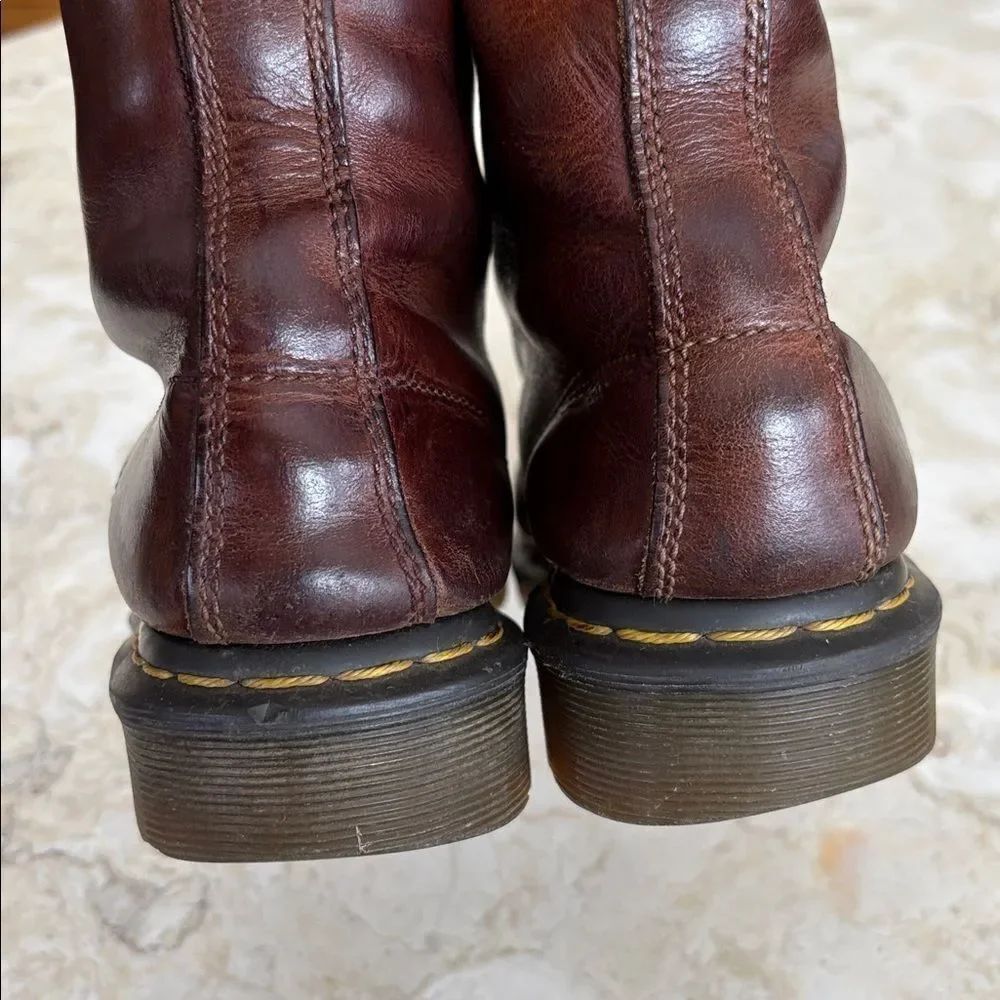 Dr. Martens 1460 Serena Faux Fur Lined Ankle Boots - Picture 8 of 12